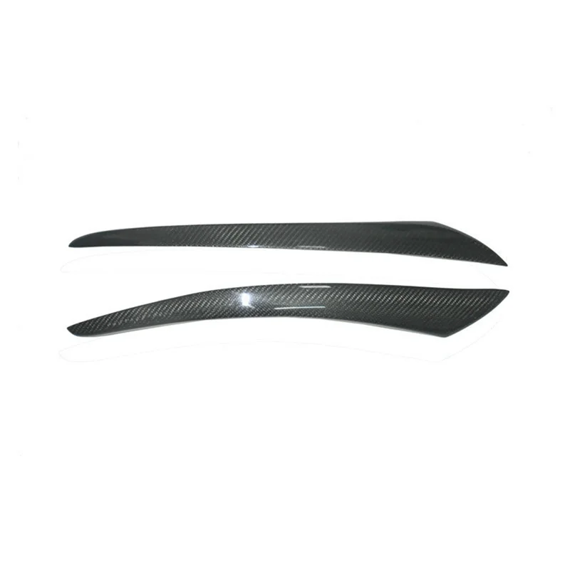 Karbonlook frontlykt-øyelokk (eyebrow trim) for Volvo S40/V50 (2004–2012)