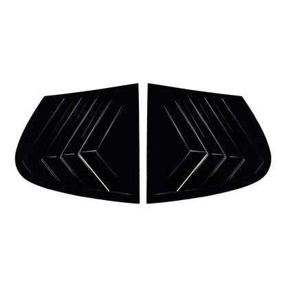 Bakre vindusdeksel / sidevent i karbonlook for BMW 1-serie E87 (2005–2011)