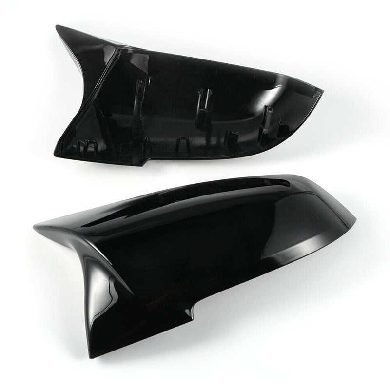 BMW Speildeksler – “Ox Horn” Design i Blank Svart F20, F30, F32, F36