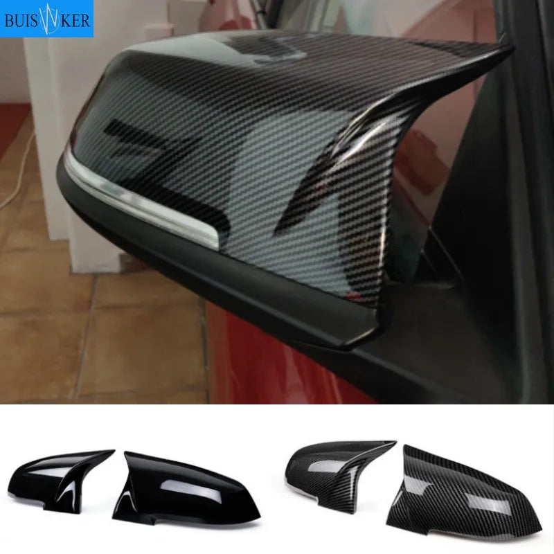 Speildeksler i karbonlook for BMW 1–4-serie F20 F21 F22 F23 F30 F32 F36