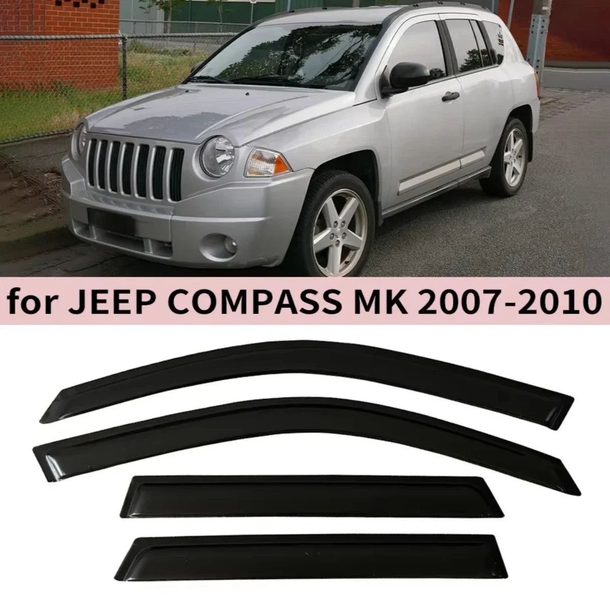 Vindavvisere JEEP COMPASS MK 2007 - 2010