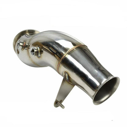 BMW M235i / 435i (F22 F23 F32 F33 F36) N55 Turbo Downpipe – Rustfritt stål, med O2-tilkoblinger