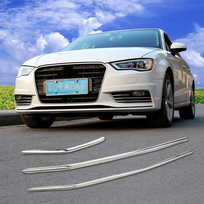 Audi A3 Front Tåkelys Dekorlist – Rustfritt Stål Trim