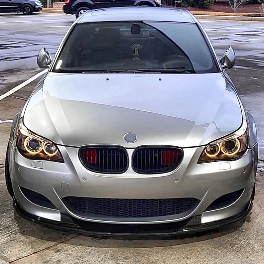 Frontleppe i gloss black for BMW 5-serie E60/E61 M5 (2005–2010)