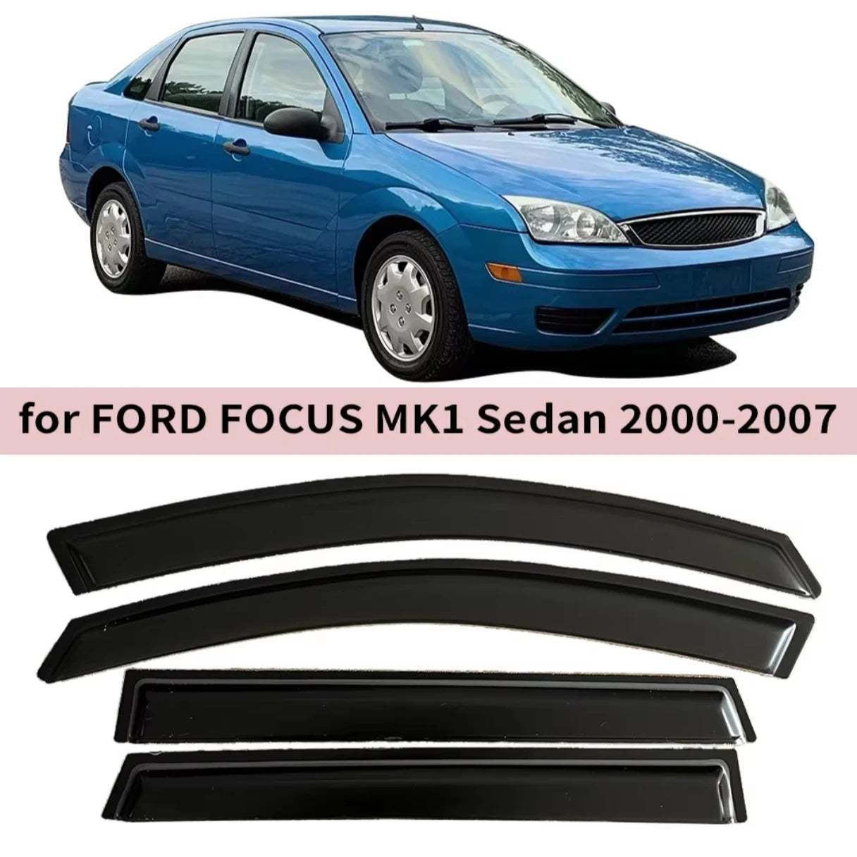 Vindavvisere Ford Focus MK1 Sedan Hatchback 2000 - 2007