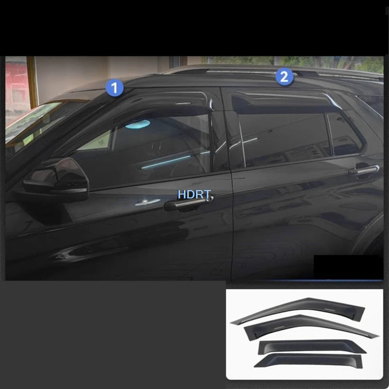 Vindavvisere Ford Explorer 2021-2024