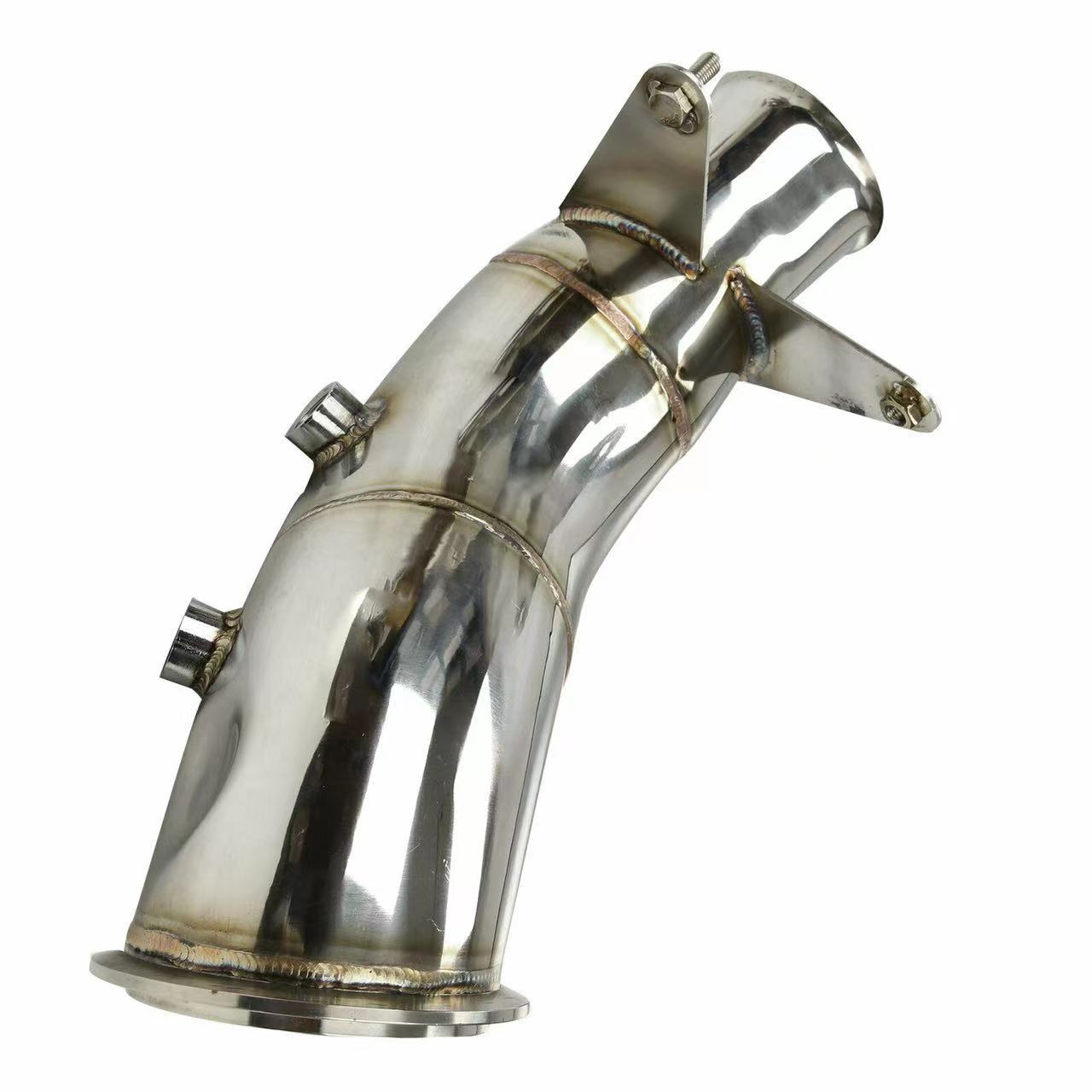 BMW M235i / 435i (F22 F23 F32 F33 F36) N55 Turbo Downpipe – Rustfritt stål, med O2-tilkoblinger