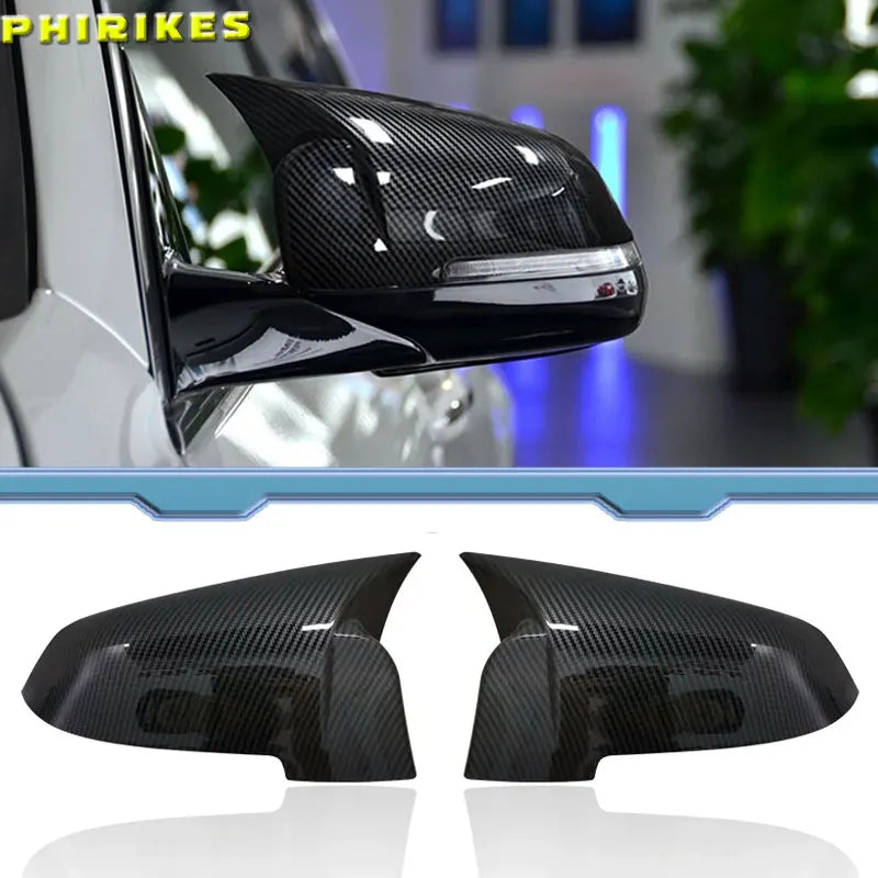 Karbonlook speildeksler for BMW 5-, 6- og 7-serie F10–F13 (2013–2017)
