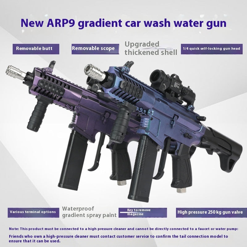 Gradient ARP9 høytrykks Vannpistol –  Avtakbar Dyse & Selv-låsende tupp