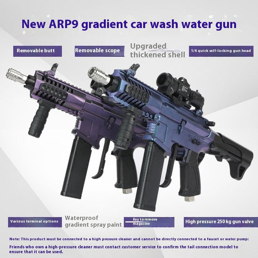 Gradient ARP9 høytrykks Vannpistol –  Avtakbar Dyse & Selv-låsende tupp