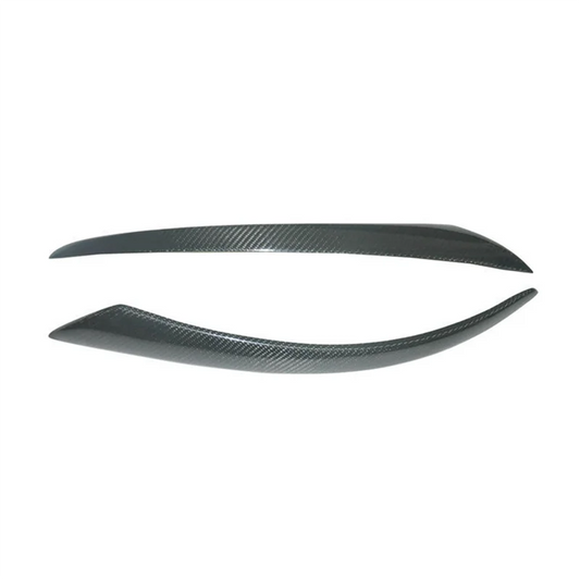 Karbonlook frontlykt-øyelokk (eyebrow trim) for Volvo S40/V50 (2004–2012)