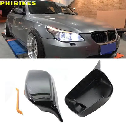 Karbonlook speildeksler for BMW 5-serie E60/E61/E63/E64 (2003–2008)
