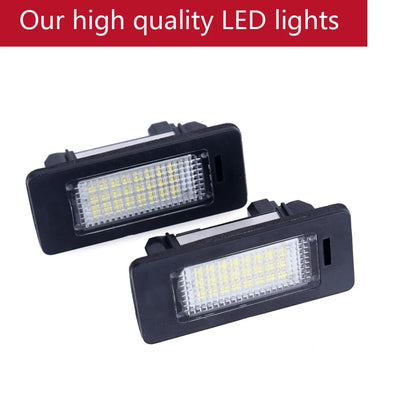 LED skiltlys for BMW E82 E88 E90 E91 E92 E93 E39 E60 E61
