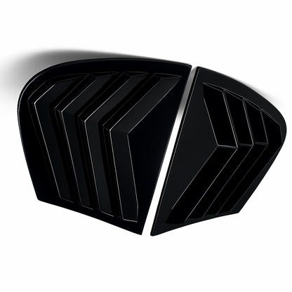 Bakre vindusdeksel / sidevent i karbonlook for BMW 1-serie E87 (2005–2011)