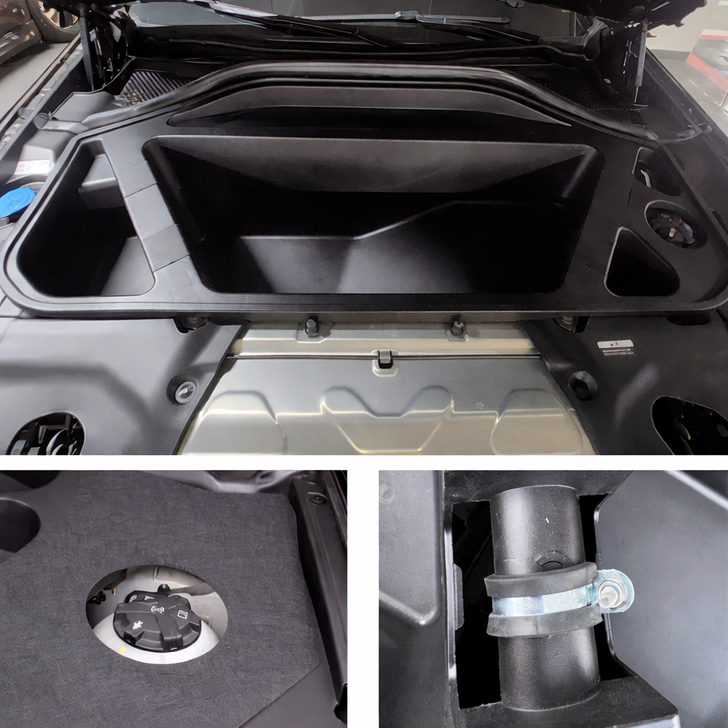 BMW Ix3 Frunk oppbevaring