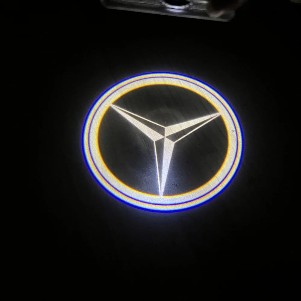 LED velkomstlys for dør – Mercedes-Benz AMG