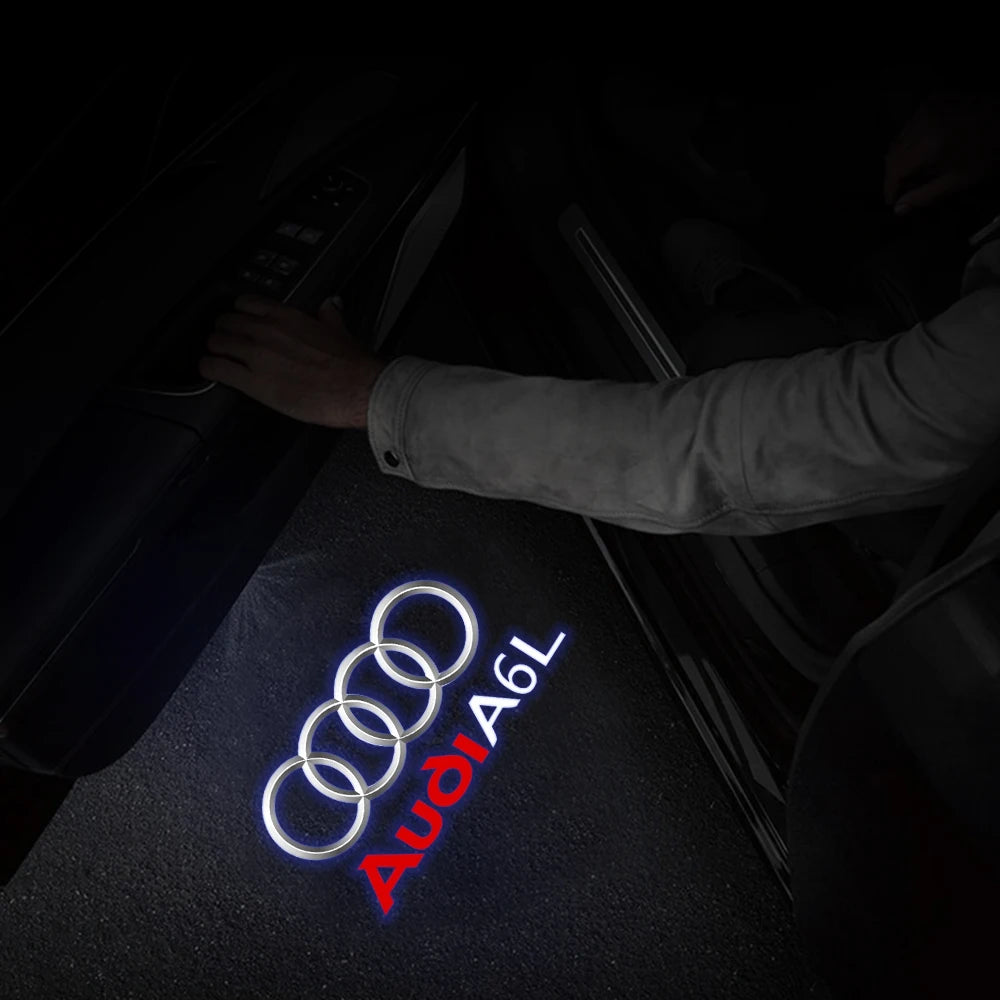 LED velkomstlys for dør – Audi