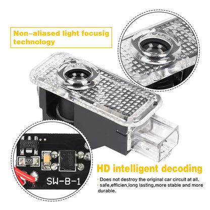 LED velkomstlys for dør – VW Passat / Touareg / Phaeton