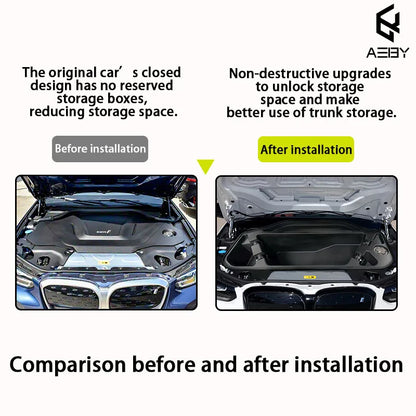 BMW Ix3 Frunk oppbevaring