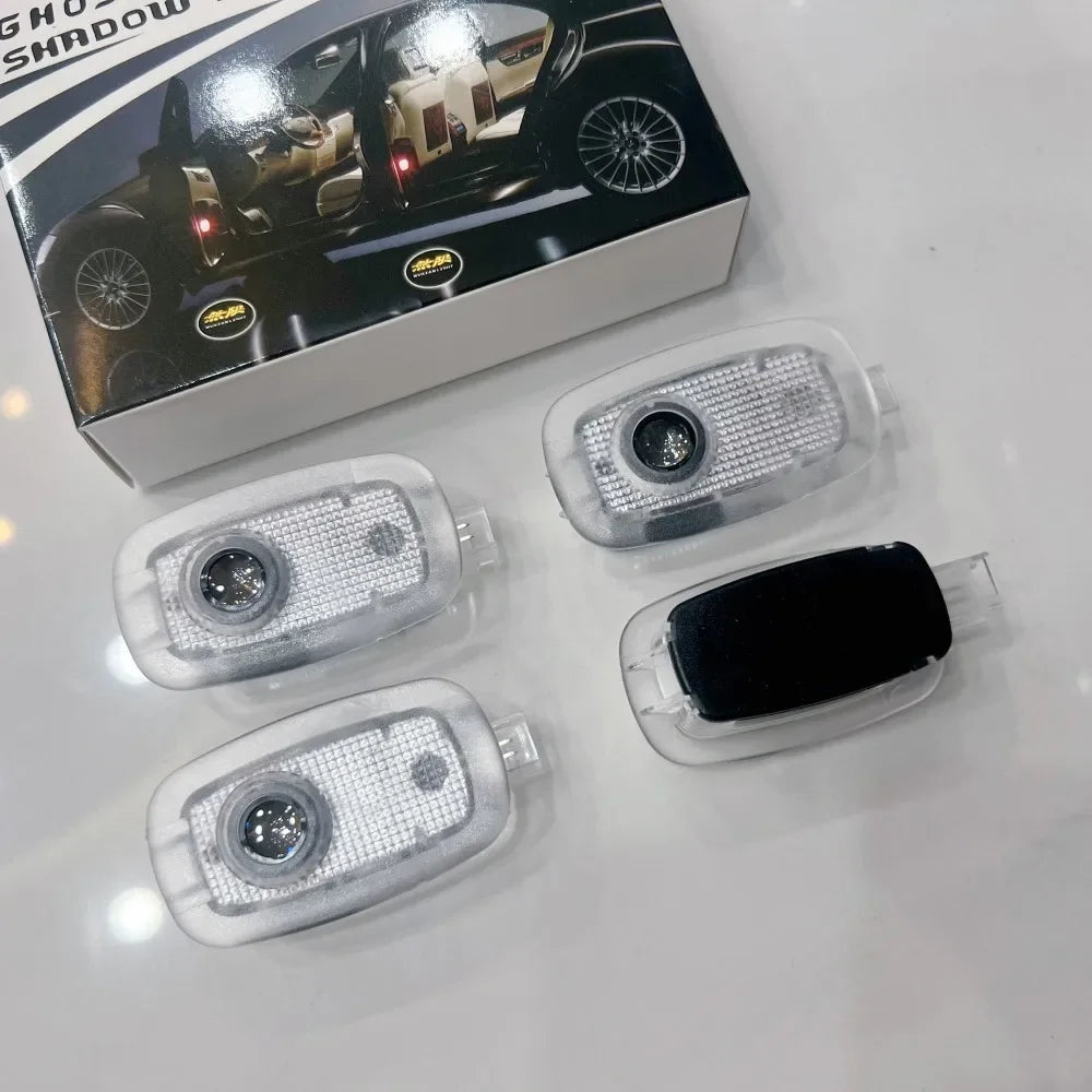 LED velkomstlys for dør – Mercedes-Benz AMG