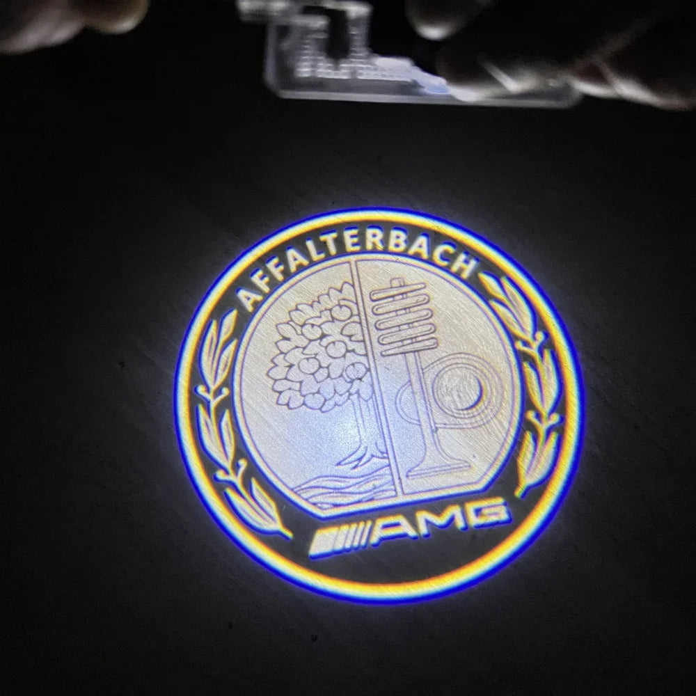 LED velkomstlys for dør – Mercedes-Benz AMG