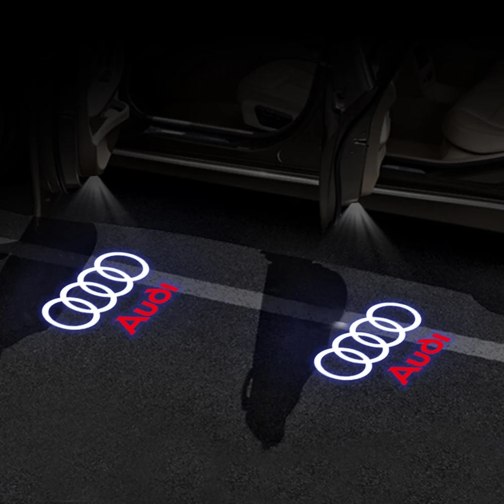 LED velkomstlys for dør – Audi