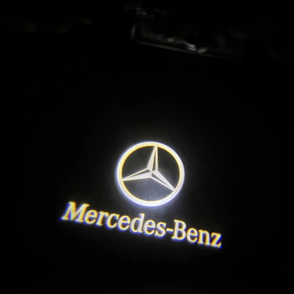 LED velkomstlys for dør – Mercedes-Benz AMG