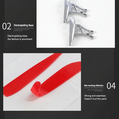 Mini Spoiler karbon-look