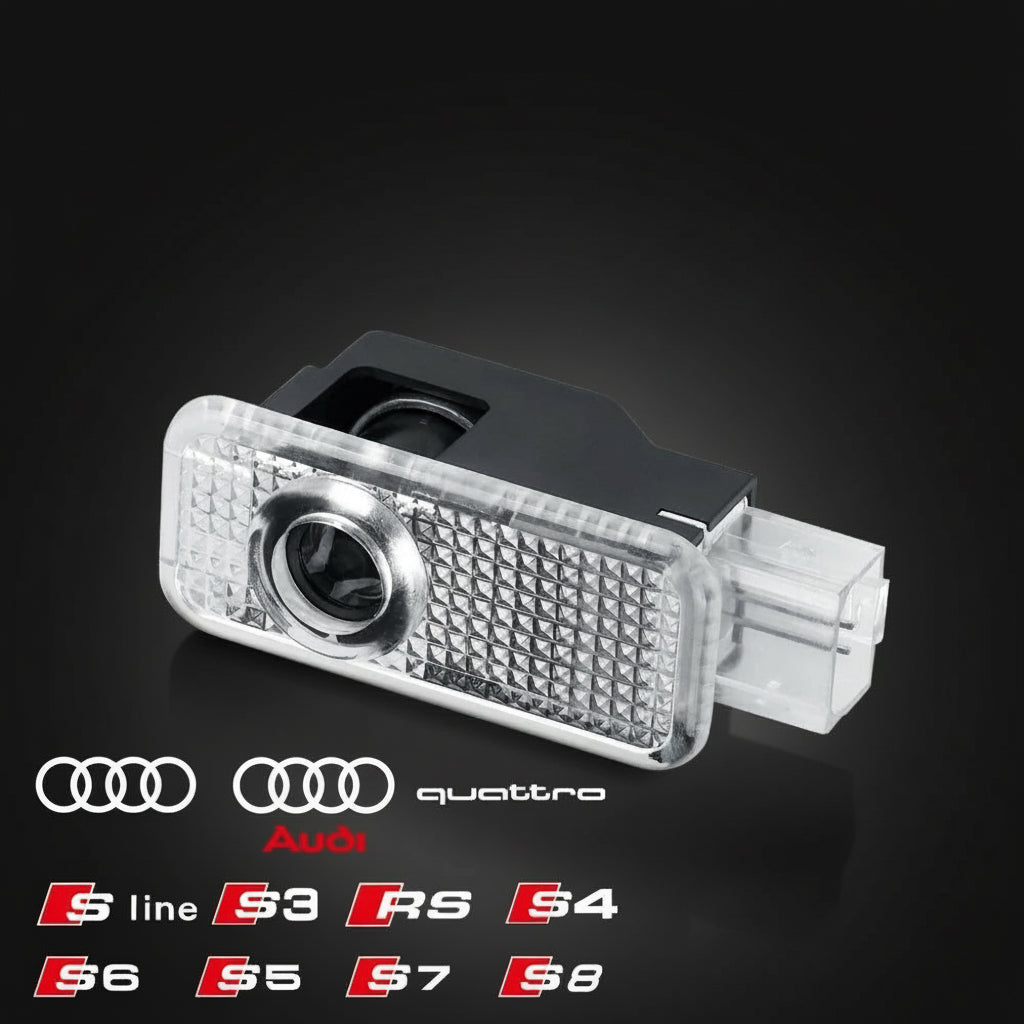 LED velkomstlys for dør – Audi
