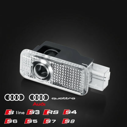 LED velkomstlys for dør – Audi