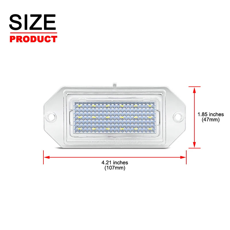 LED Skiltlys (2 stk) til Volvo 850 / 940 / 960 /