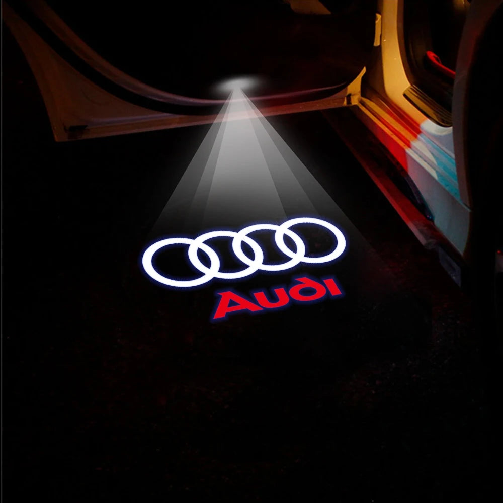 LED velkomstlys for dør – Audi