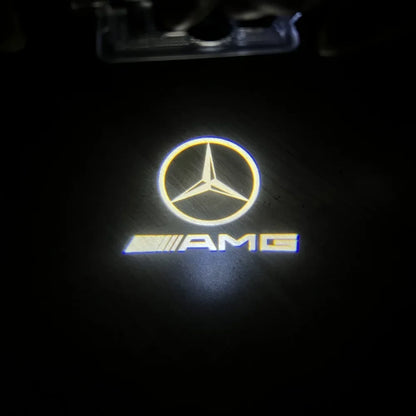 LED velkomstlys for dør – Mercedes-Benz AMG