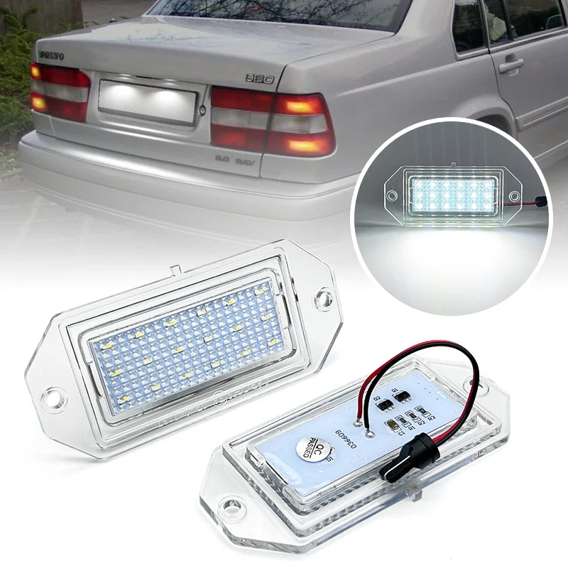 LED Skiltlys (2 stk) til Volvo 850 / 940 / 960 /