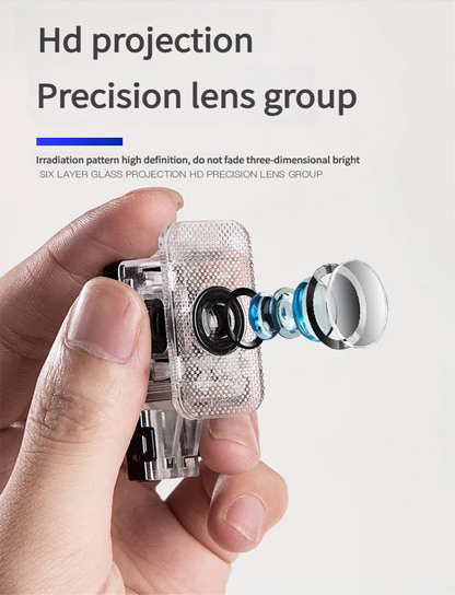 LED velkomstlys for dør – Volvo R-Design & Polestar