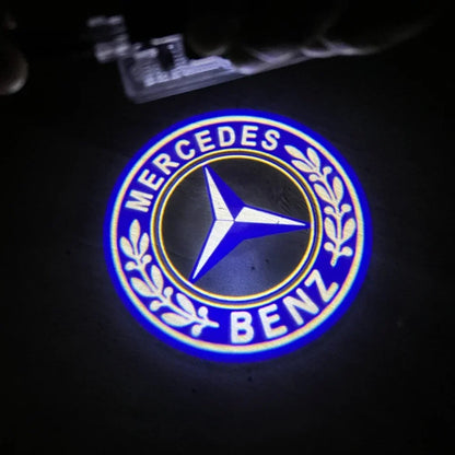 LED velkomstlys for dør – Mercedes-Benz AMG