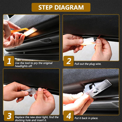 LED velkomstlys for dør – SEAT FR / Exeo