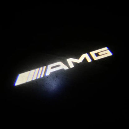 LED velkomstlys for dør – Mercedes-Benz AMG