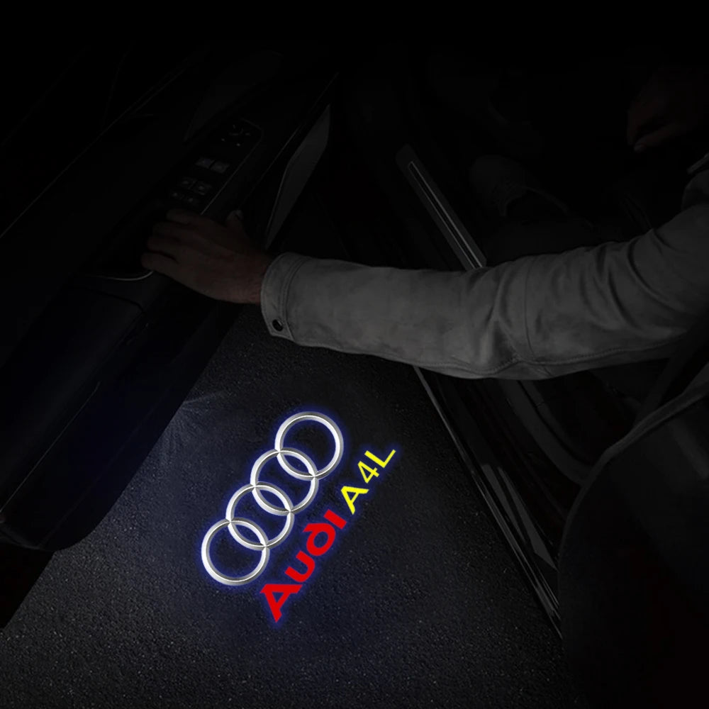 LED velkomstlys for dør – Audi