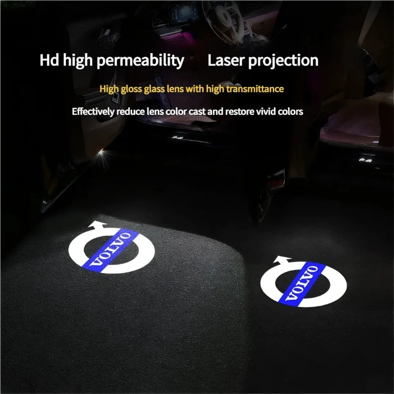 LED velkomstlys for dør – Volvo R-Design & Polestar