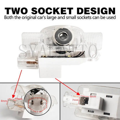 LED velkomstlys for dør – Lexus