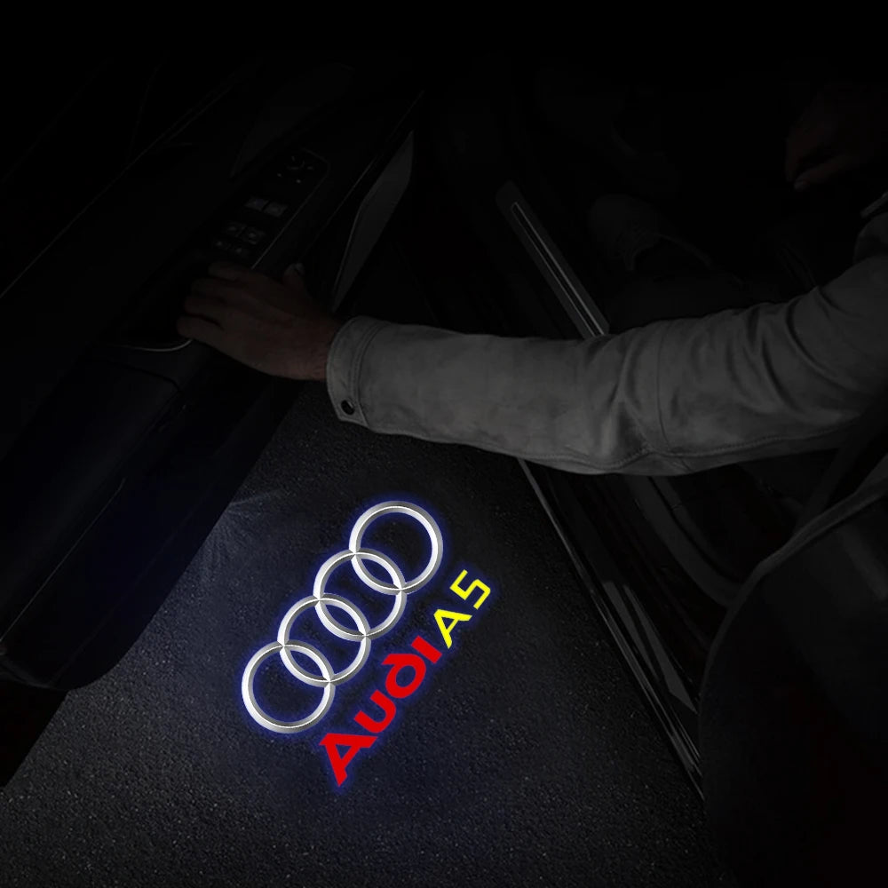 LED velkomstlys for dør – Audi