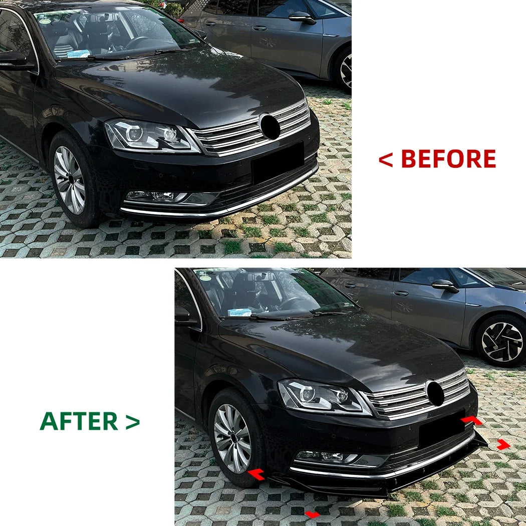 Frontleppe Volkswagen Passat B7 – Gloss Black