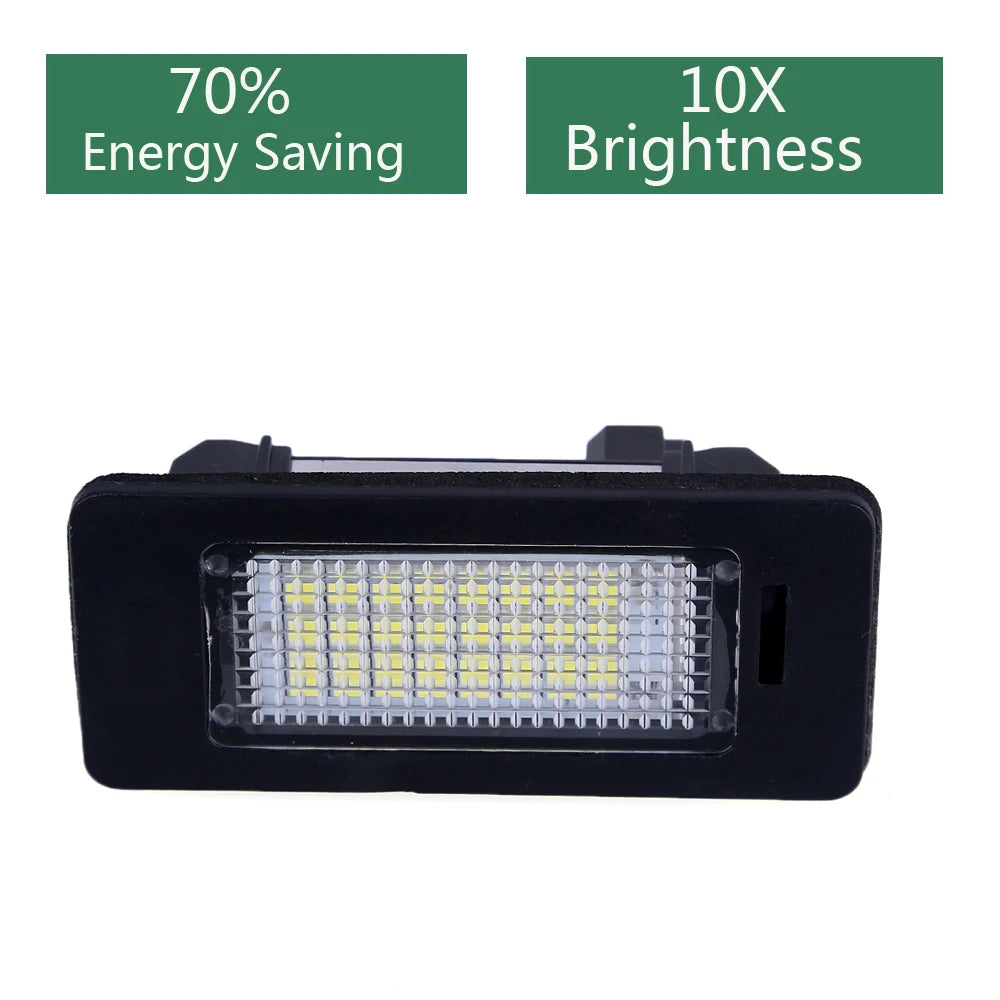 LED skiltlys for BMW E82 E88 E90 E91 E92 E93 E39 E60 E61