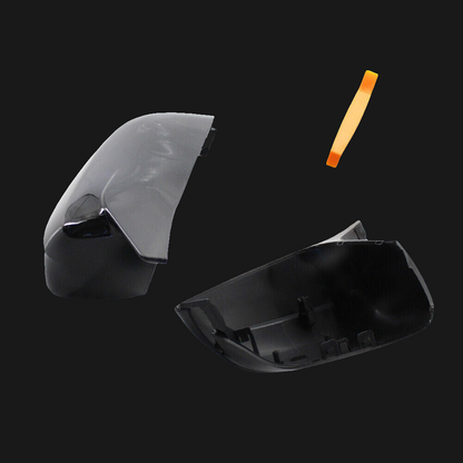 BMW 3-serie G20/G28/G30 Speildeksler – “Horn Design” i Blank Svart