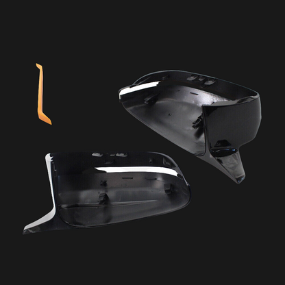BMW 3-serie G20/G28/G30 Speildeksler – “Horn Design” i Blank Svart