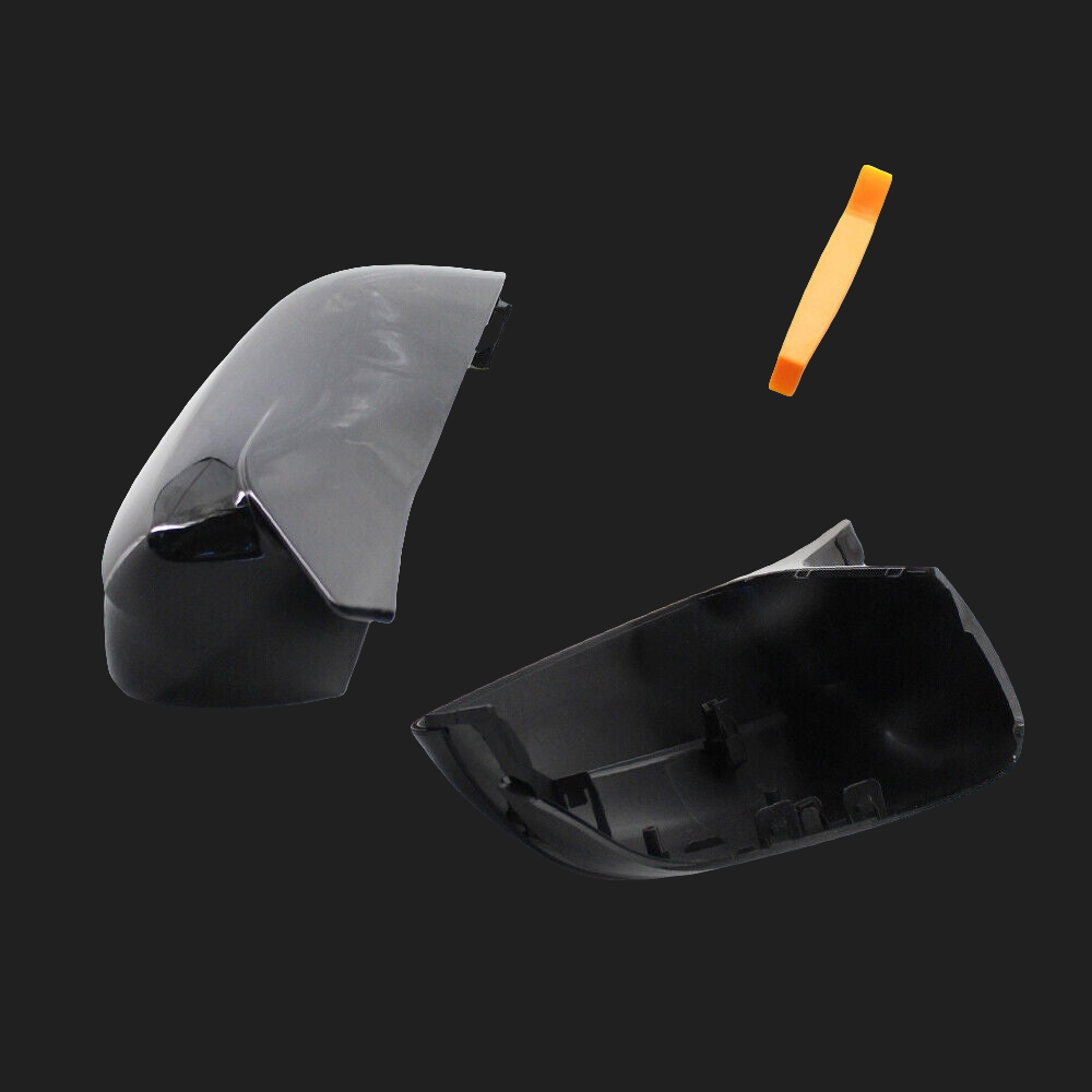 BMW 3-serie G20/G28/G30 Speildeksler – “Horn Design” i Blank Svart