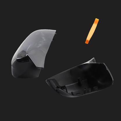 BMW 3-serie G20/G28/G30 Speildeksler – “Horn Design” i Blank Svart