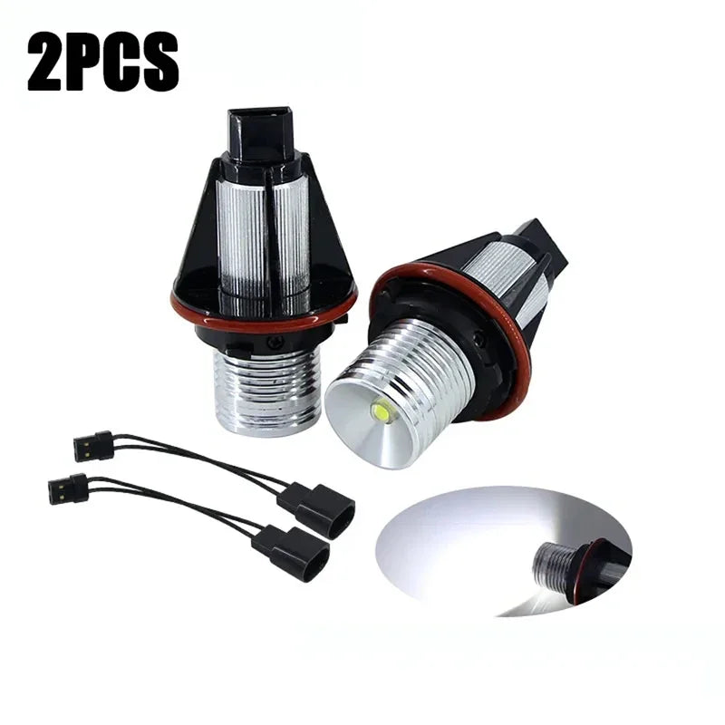 LED Angel Eyes – 2 stk for BMW E-serie (E39–E87) – Plug & Play