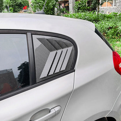 Bakre vindusdeksel / sidevent i karbonlook for BMW 1-serie E87 (2005–2011)